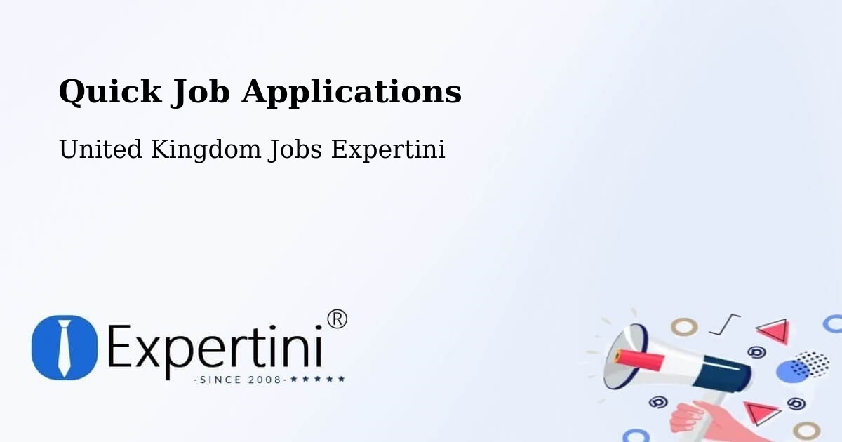 Quick Apply Feature – Ware - United Kingdom Jobs Expertini