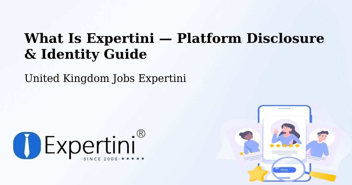 What Is Expertini — Platform Disclosure & Identity Guide – Ware